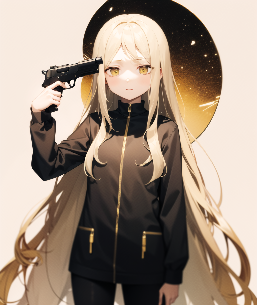 33035-254871059-holding gun, gun to head, 1girl, solo, (dead inside, expressionless, empty eyes, no expression_1.3), yellow eyes, (absurdly long.png